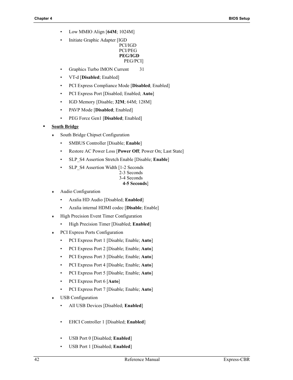 ADLINK Express-CBR User Manual | Page 46 / 54