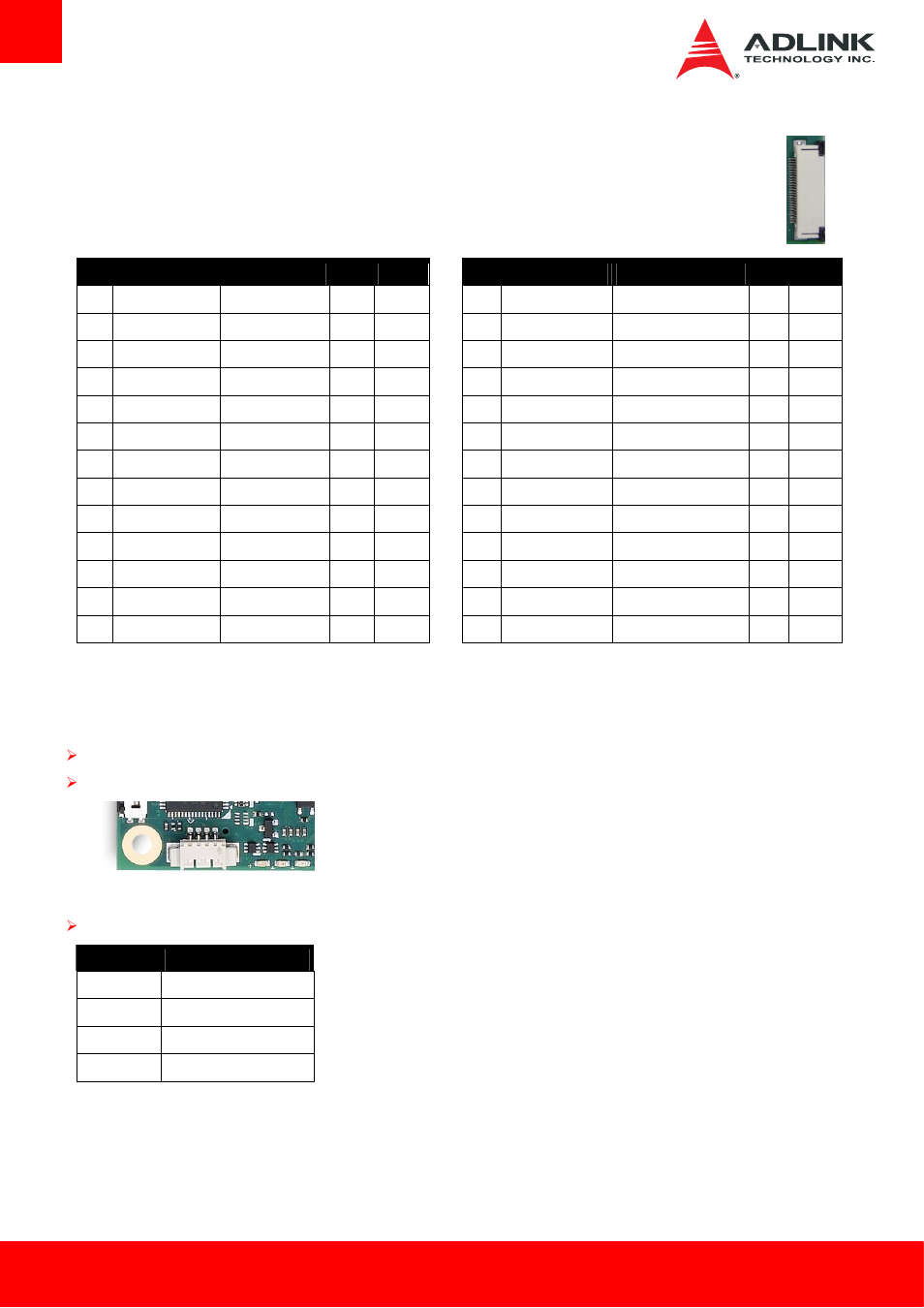 Xdp debug header, Fan connector | ADLINK cExpress-BT2 User Manual | Page 32 / 77