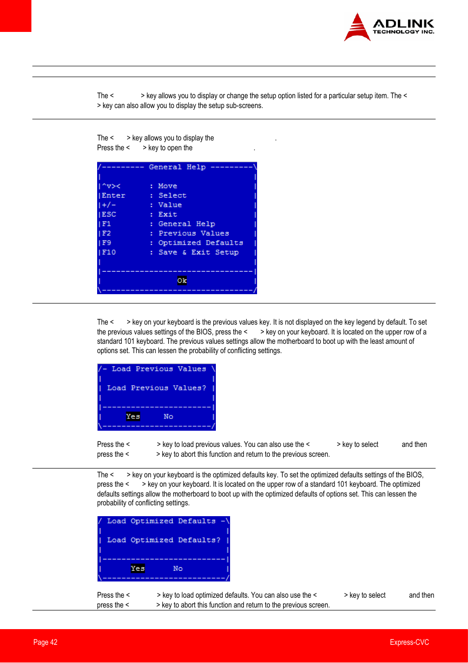 ADLINK Express-CVC User Manual | Page 42 / 73