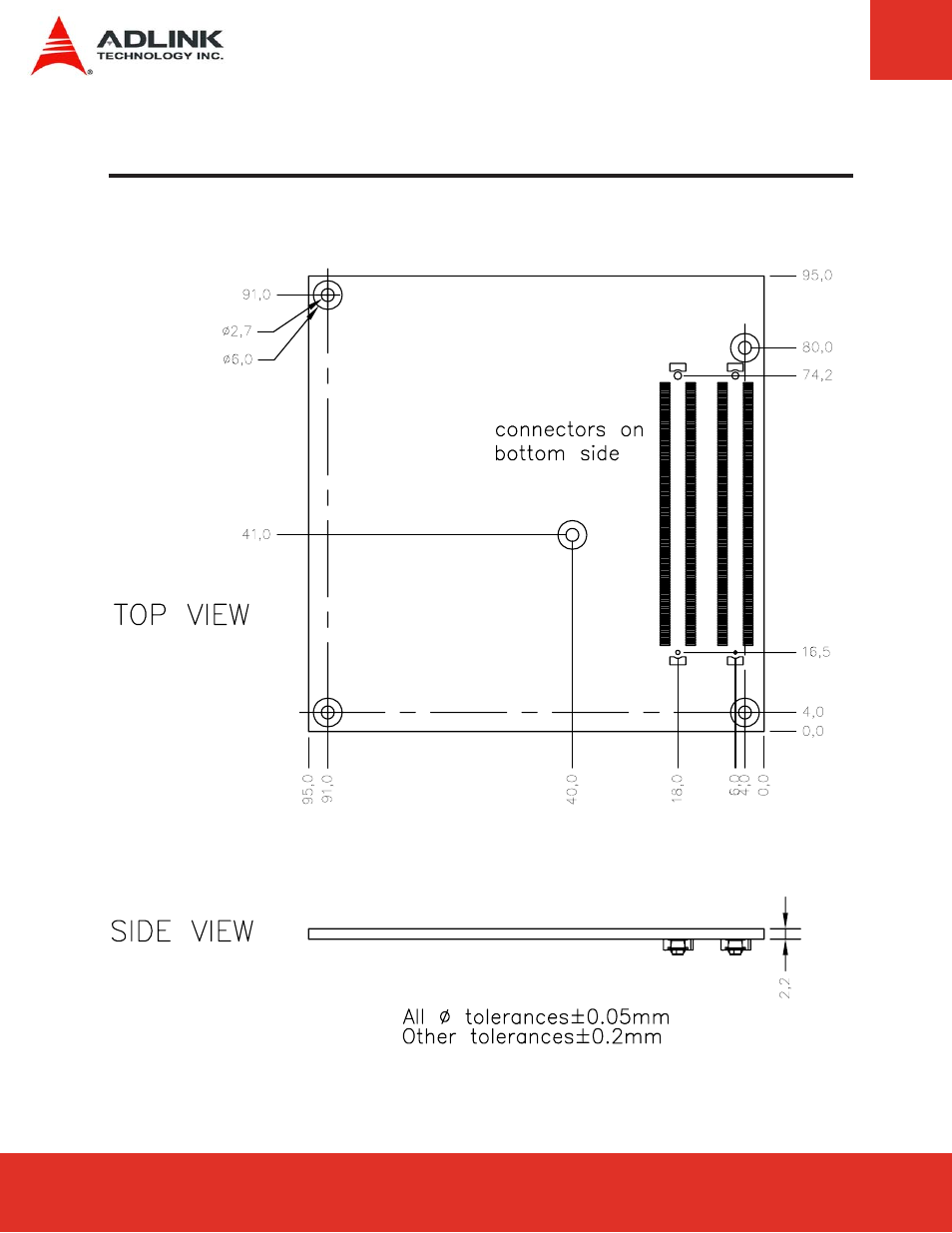 4 mechanical dimensions | ADLINK Express-LPC User Manual | Page 12 / 86