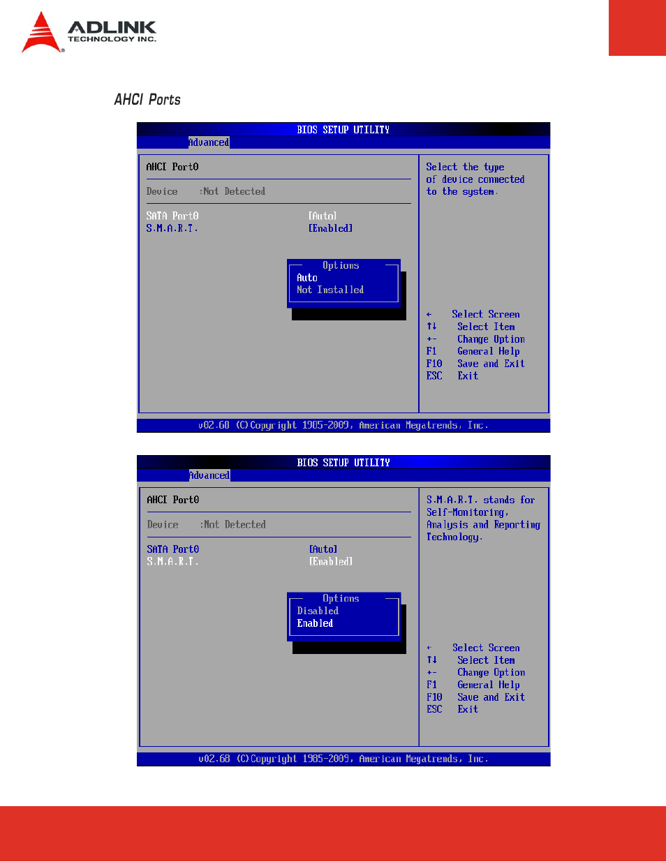 Ahci ports | ADLINK Express-LPC User Manual | Page 46 / 86