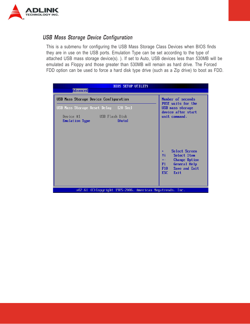 Usb mass storage device configuration | ADLINK Express-LPC User Manual | Page 52 / 86