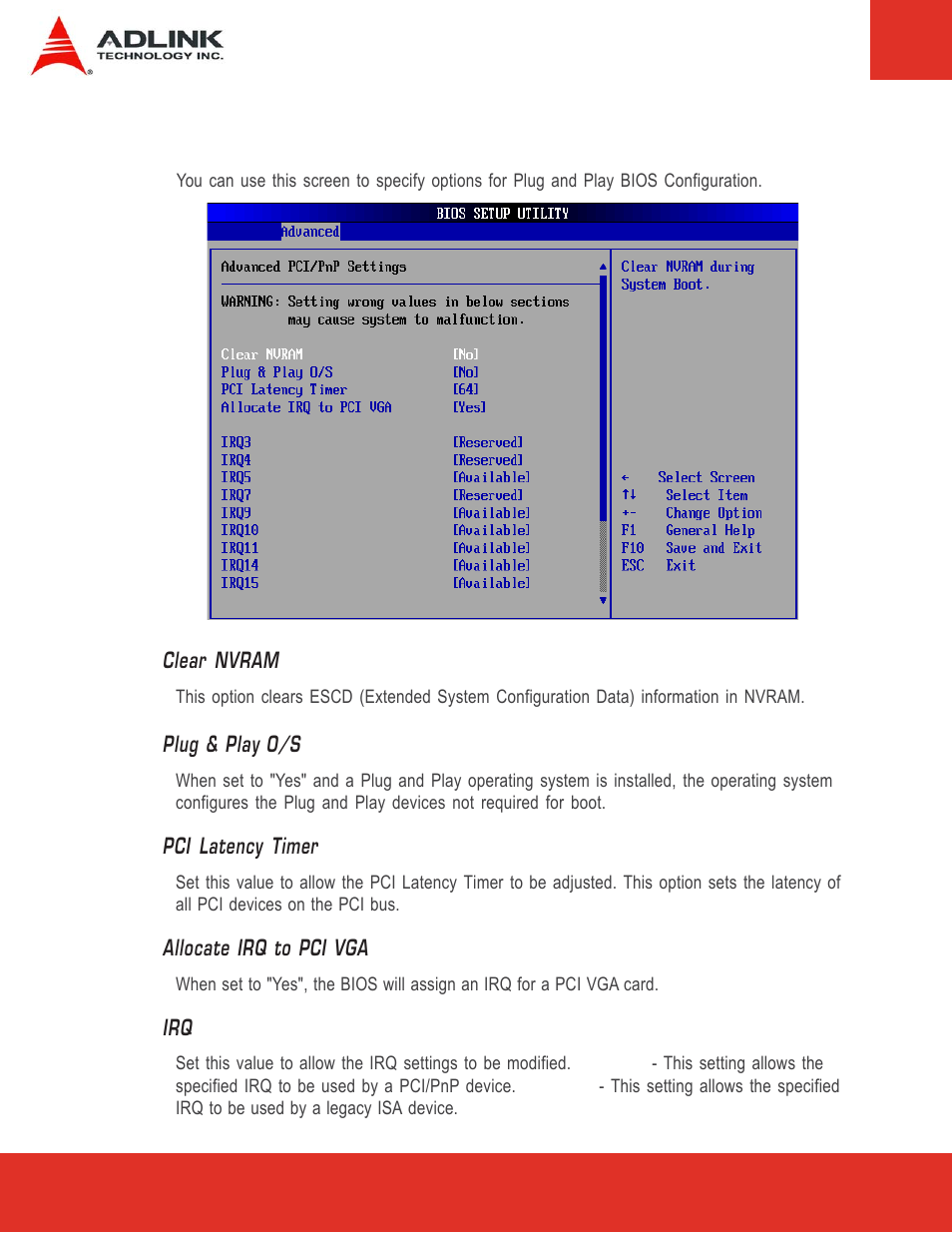 ADLINK Express-LPC User Manual | Page 54 / 86