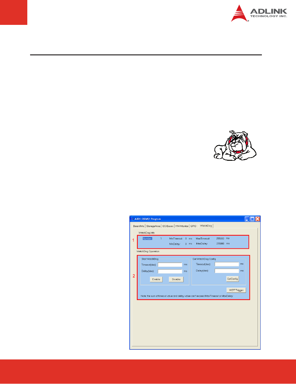 6 embedded functions, 1 watchdog timer, 1 watchdog | Timer | ADLINK nanoX-TC User Manual | Page 21 / 62