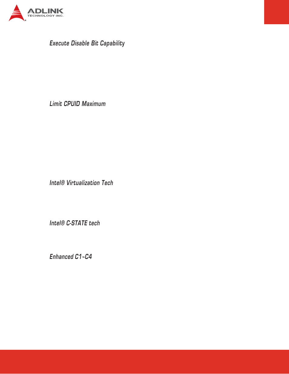 ADLINK nanoX-TC User Manual | Page 36 / 62