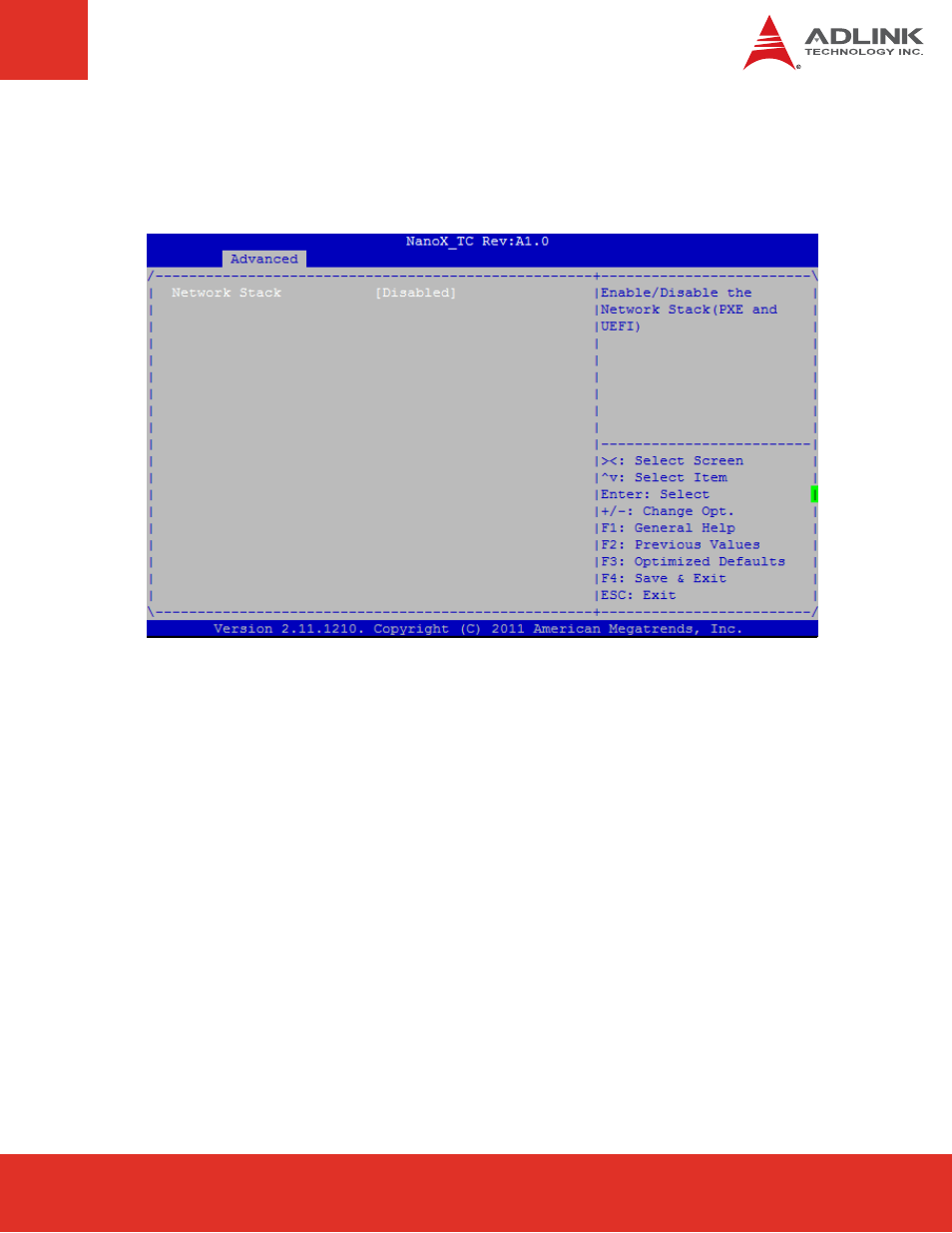 8 network stack | ADLINK nanoX-TC User Manual | Page 43 / 62