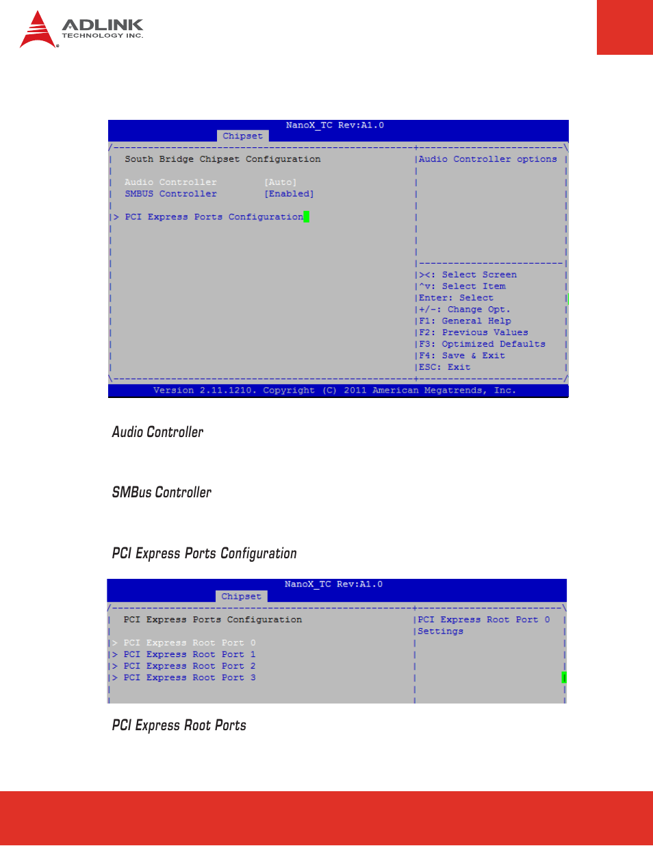 ADLINK nanoX-TC User Manual | Page 46 / 62