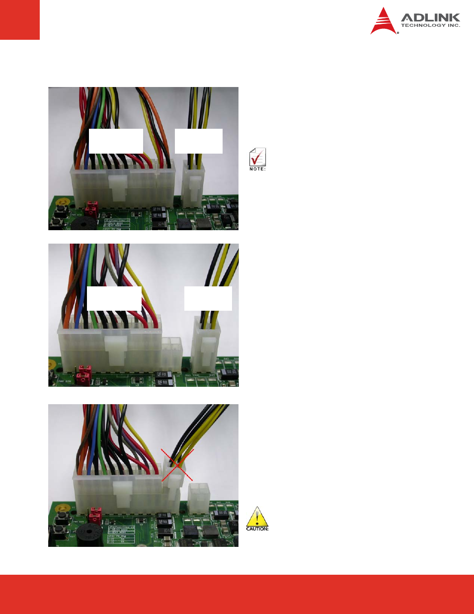 4 atx power connectors, Atx power connectors | ADLINK nanoX-BASE User Manual | Page 39 / 44