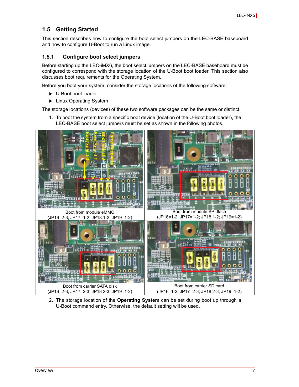 Getting started | ADLINK LEC-iMX6 User Manual | Page 11 / 28