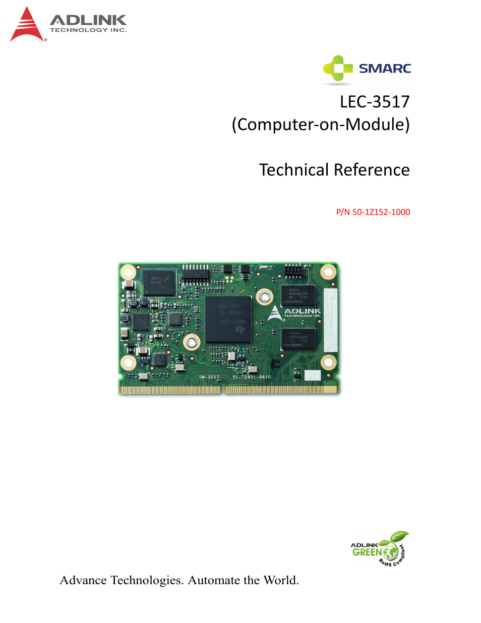 ADLINK LEC-3517 User Manual | 18 pages