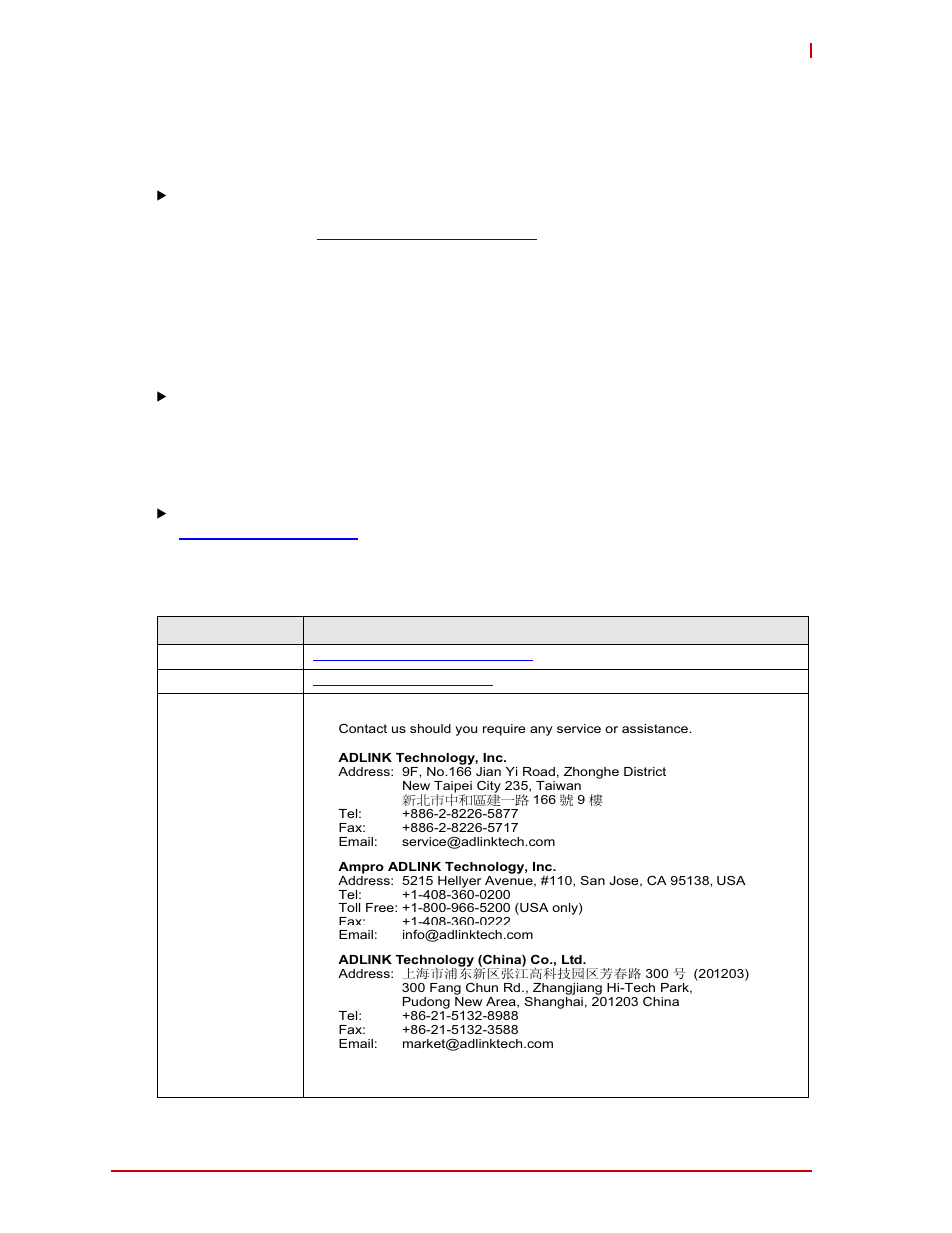 Appendix a technical support, Ndix a technical support | ADLINK LEC-BASE R1 User Manual | Page 27 / 30