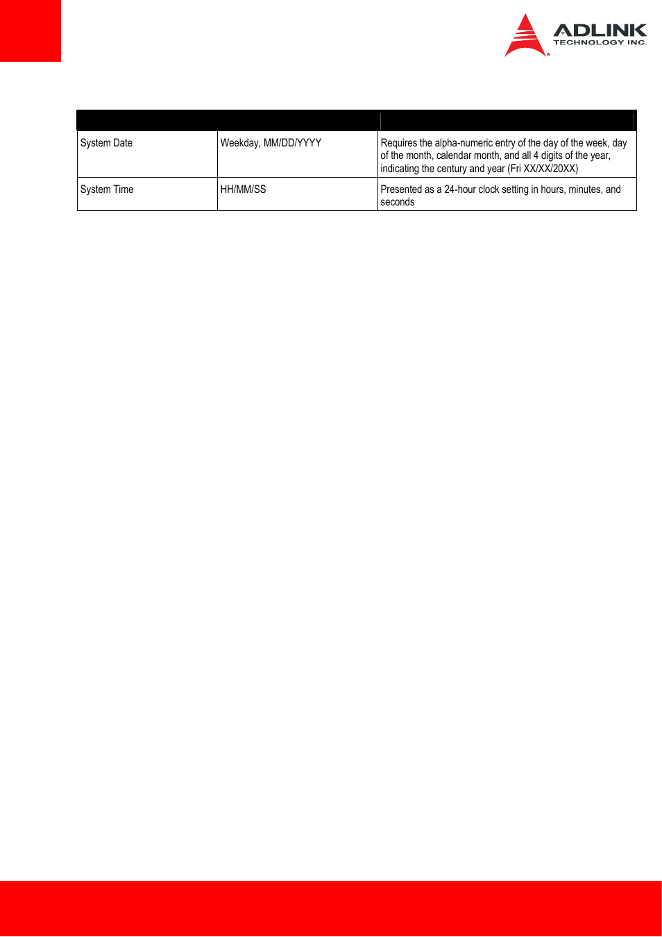 7 system date and time, System date and time | ADLINK ETX-BT User Manual | Page 54 / 70