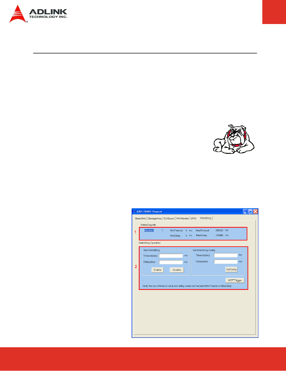 5 embedded functions, 1 watchdog timer, Watchdog timer | ADLINK ETX-CV User Manual | Page 14 / 86