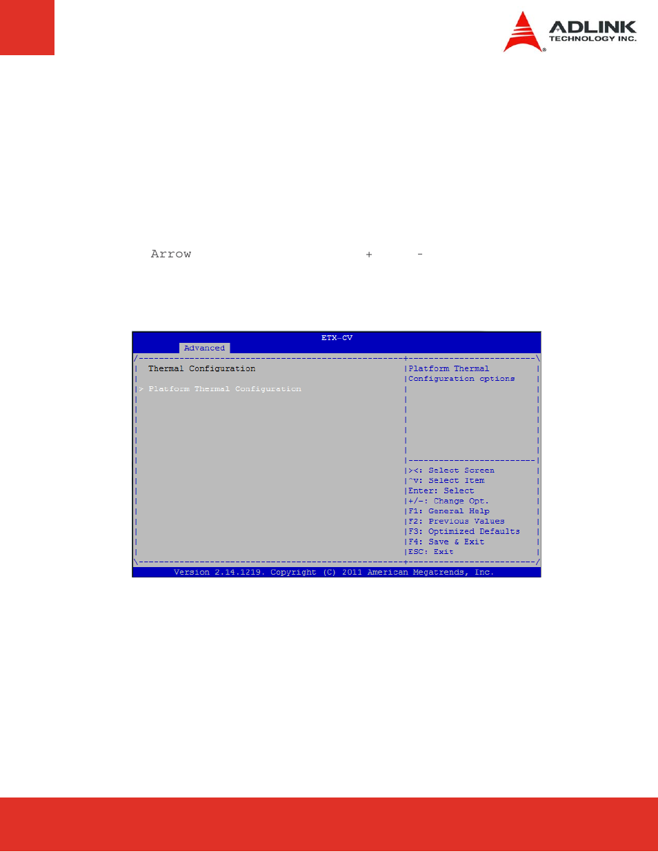 5 thermal configuration | ADLINK ETX-CV User Manual | Page 49 / 86