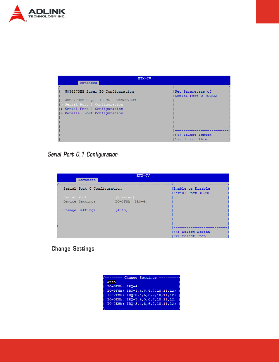 ADLINK ETX-CV User Manual | Page 54 / 86