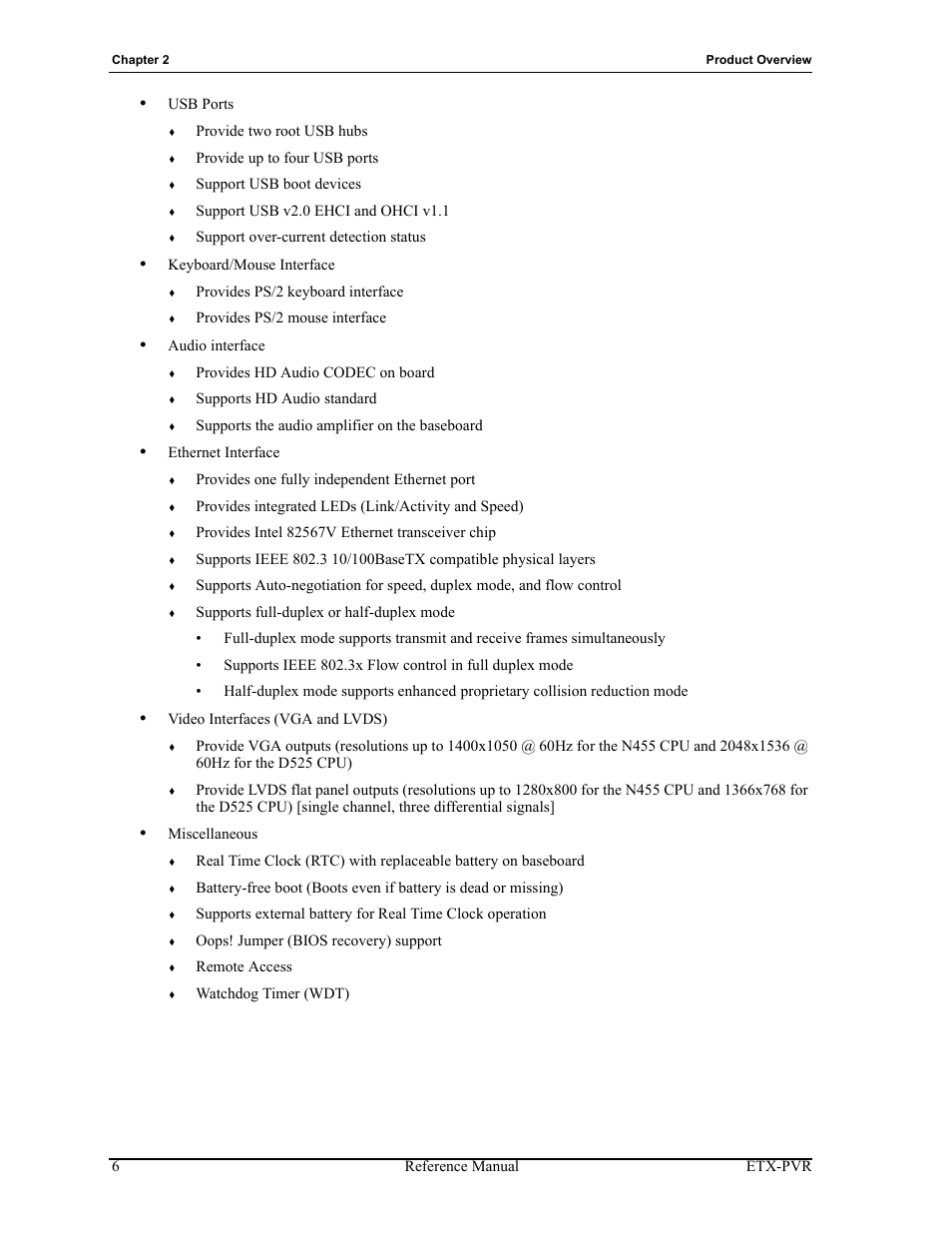 ADLINK ETX-PVR User Manual | Page 12 / 68