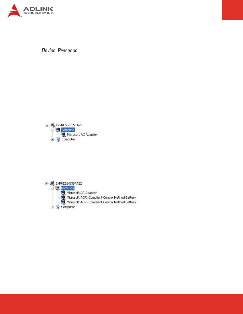 3 windows os interface | ADLINK BattMan: Smart Battery Management Reference Design User Manual | Page 24 / 28