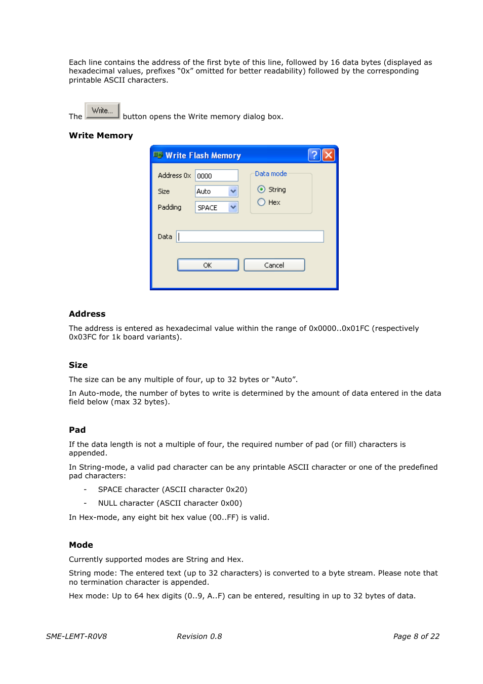 Write memory | ADLINK Hurricane-QM57 User Manual | Page 12 / 30