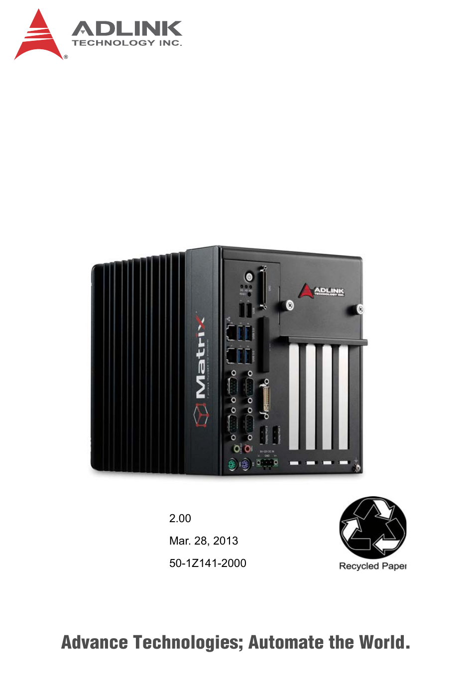 ADLINK MXC-6300 Series User Manual | 124 pages