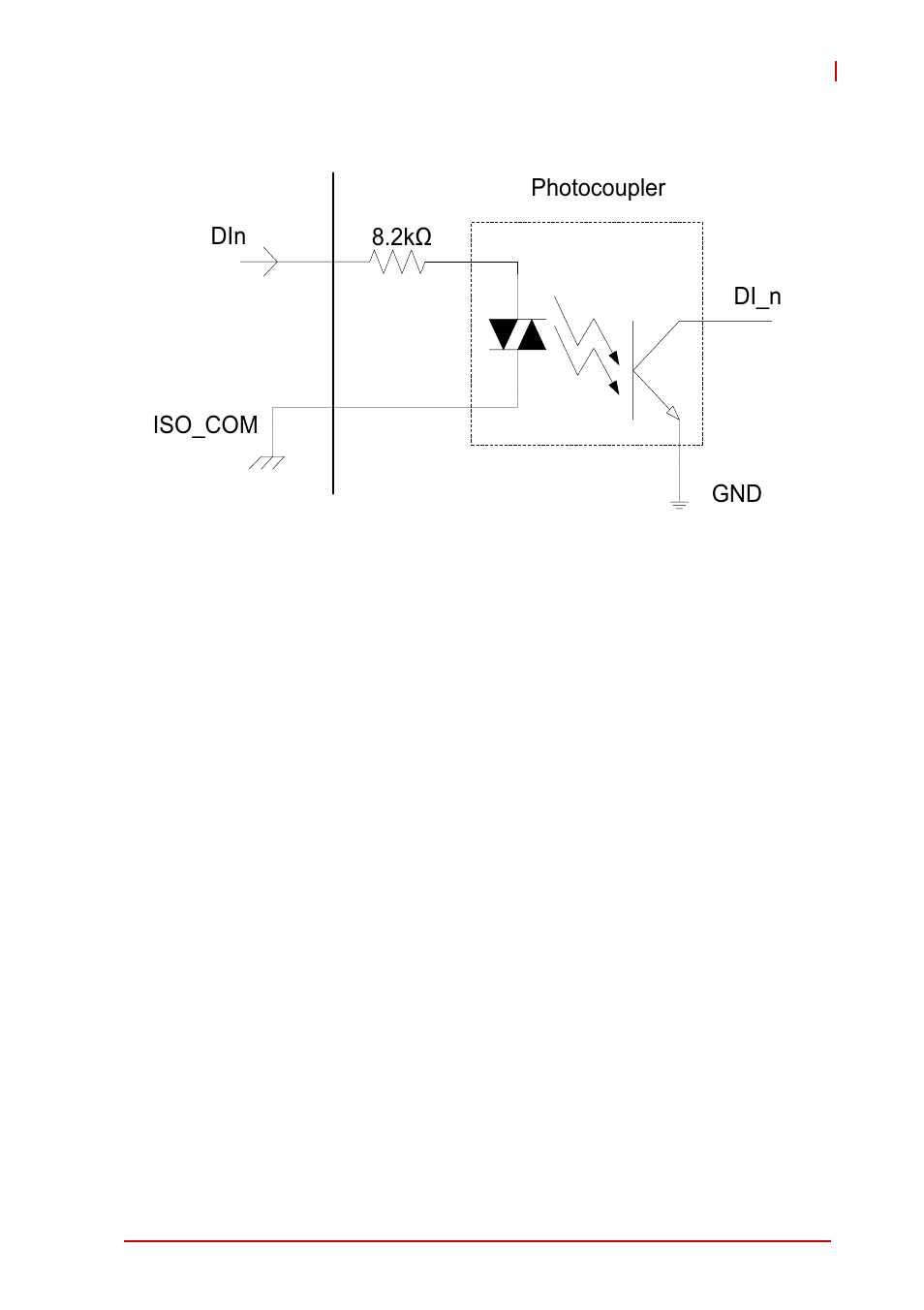 Figure 1-9, Isolated digital input differential input circuit | ADLINK MXC-6300 Series User Manual | Page 27 / 124