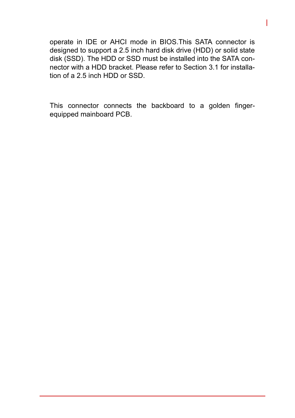 9 backboard to system pcb connector, Backboard to system pcb connector | ADLINK MXC-6300 Series User Manual | Page 45 / 124
