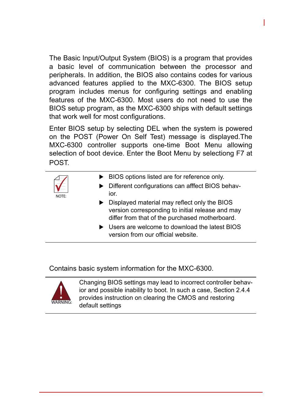 Appendix b: bios setup, B.1 main, B appendix: bios setup | Main | ADLINK MXC-6300 Series User Manual | Page 75 / 124