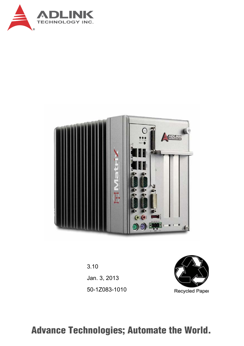 ADLINK MXC-6000 Series User Manual | 100 pages