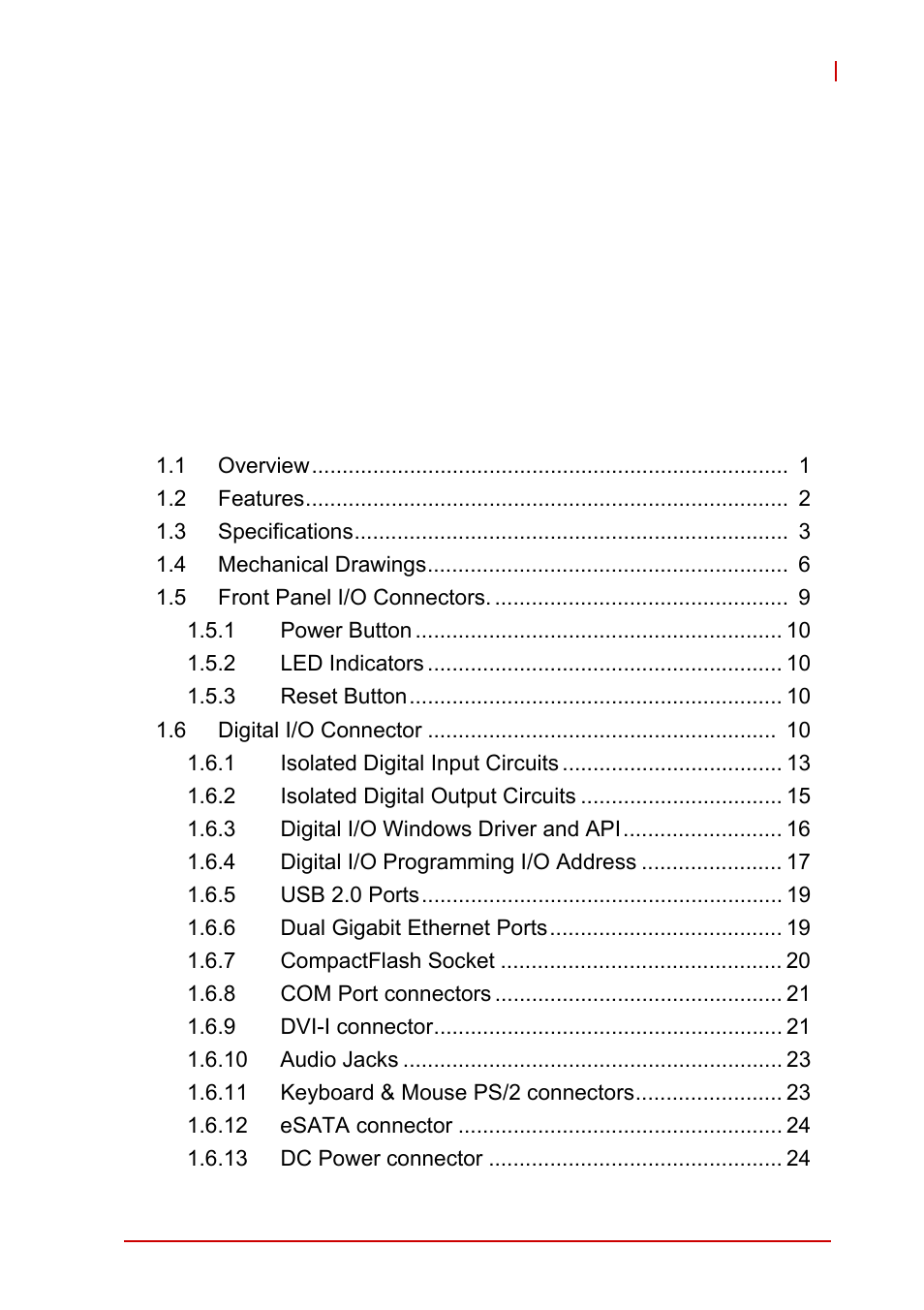 ADLINK MXC-6000 Series User Manual | Page 3 / 100