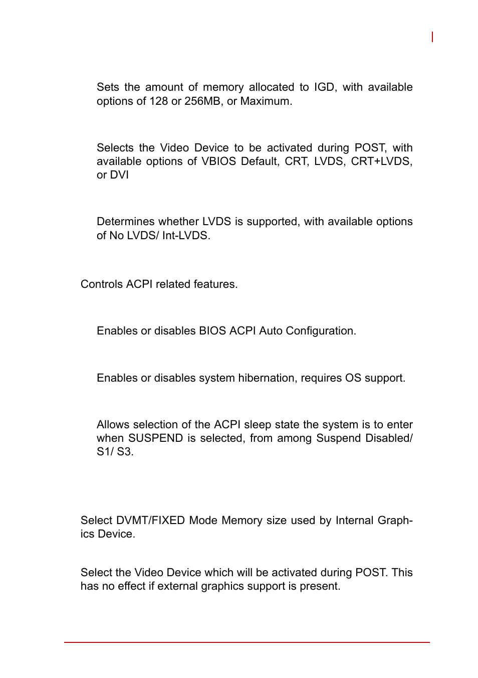 B.2.1 acpi settings, B.2.2 intel igd swsci opregion, B.2.1 | Acpi settings, B.2.2, Intel igd swsci opregion | ADLINK MXC-6000 Series User Manual | Page 71 / 100