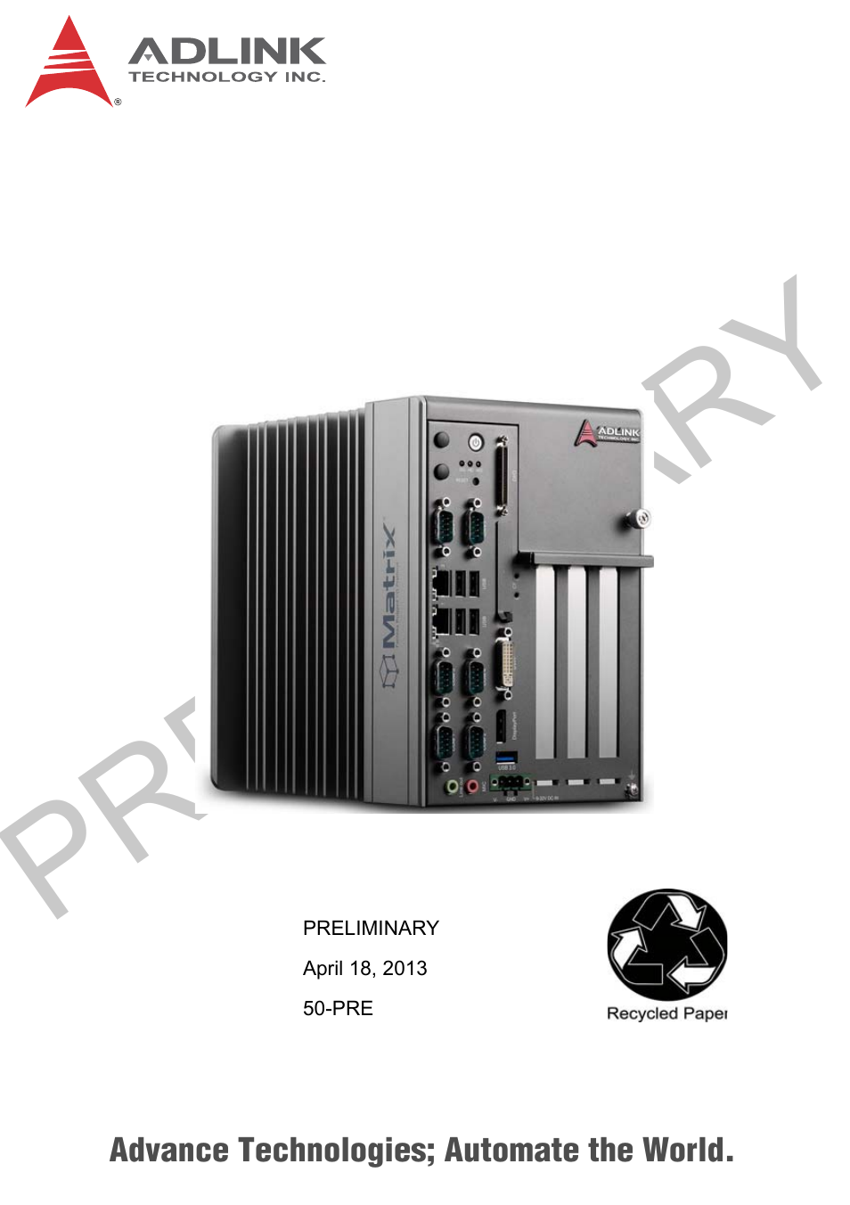 ADLINK MXC-2300 User Manual | 76 pages