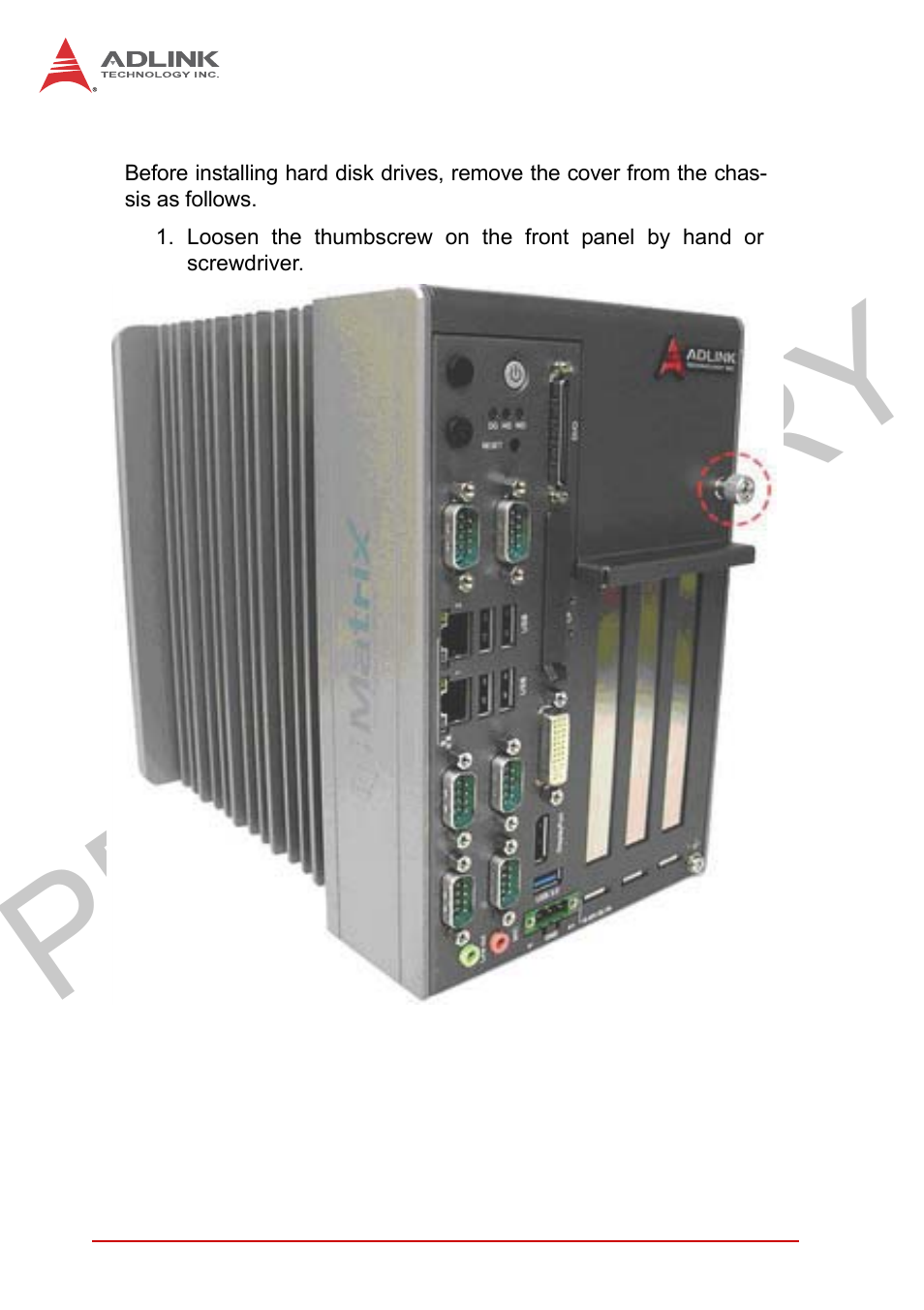 2 installing hard disk drives, Installing hard disk drives, Preliminary | ADLINK MXC-2300 User Manual | Page 46 / 76