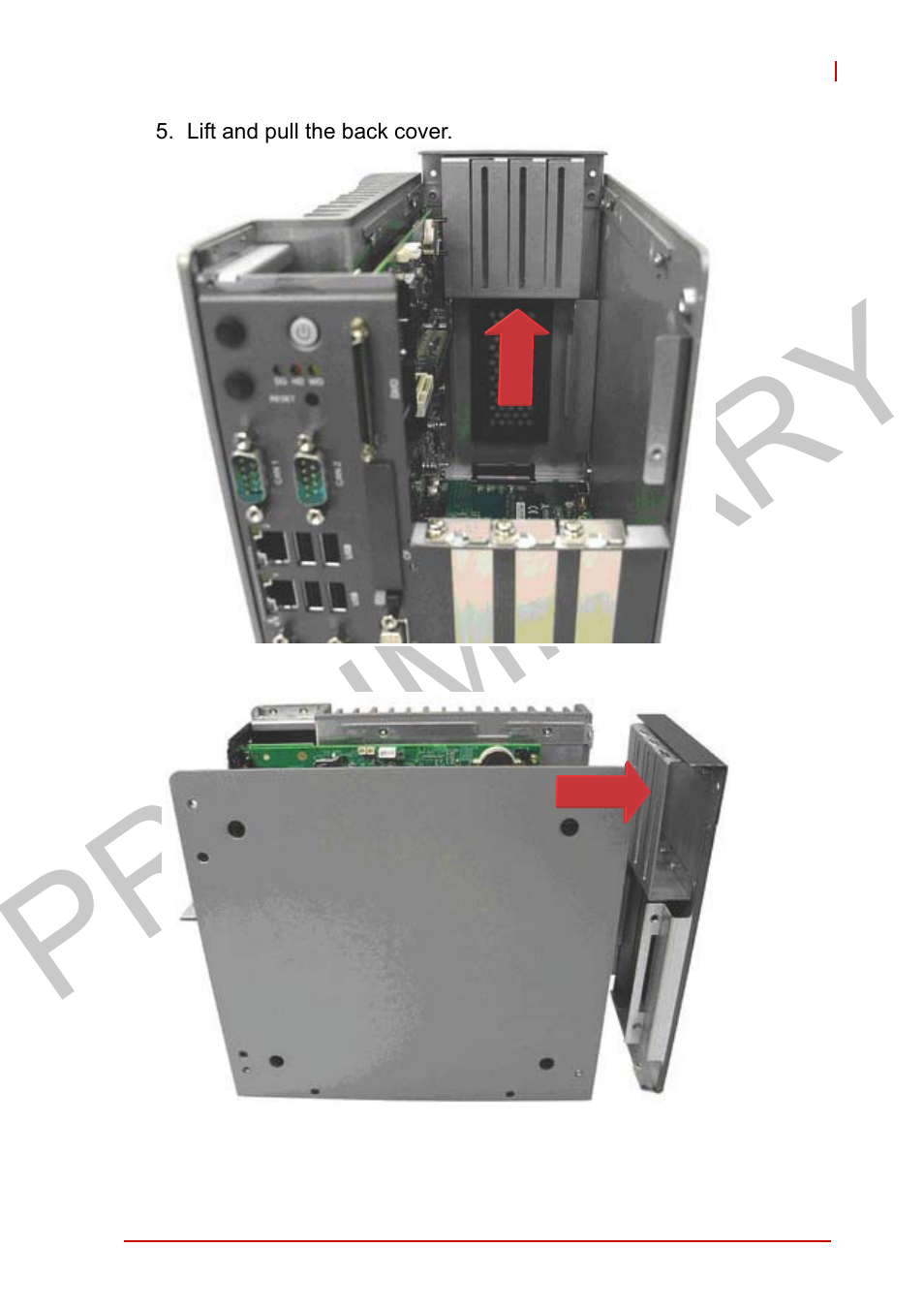 Preliminary | ADLINK MXC-2300 User Manual | Page 49 / 76
