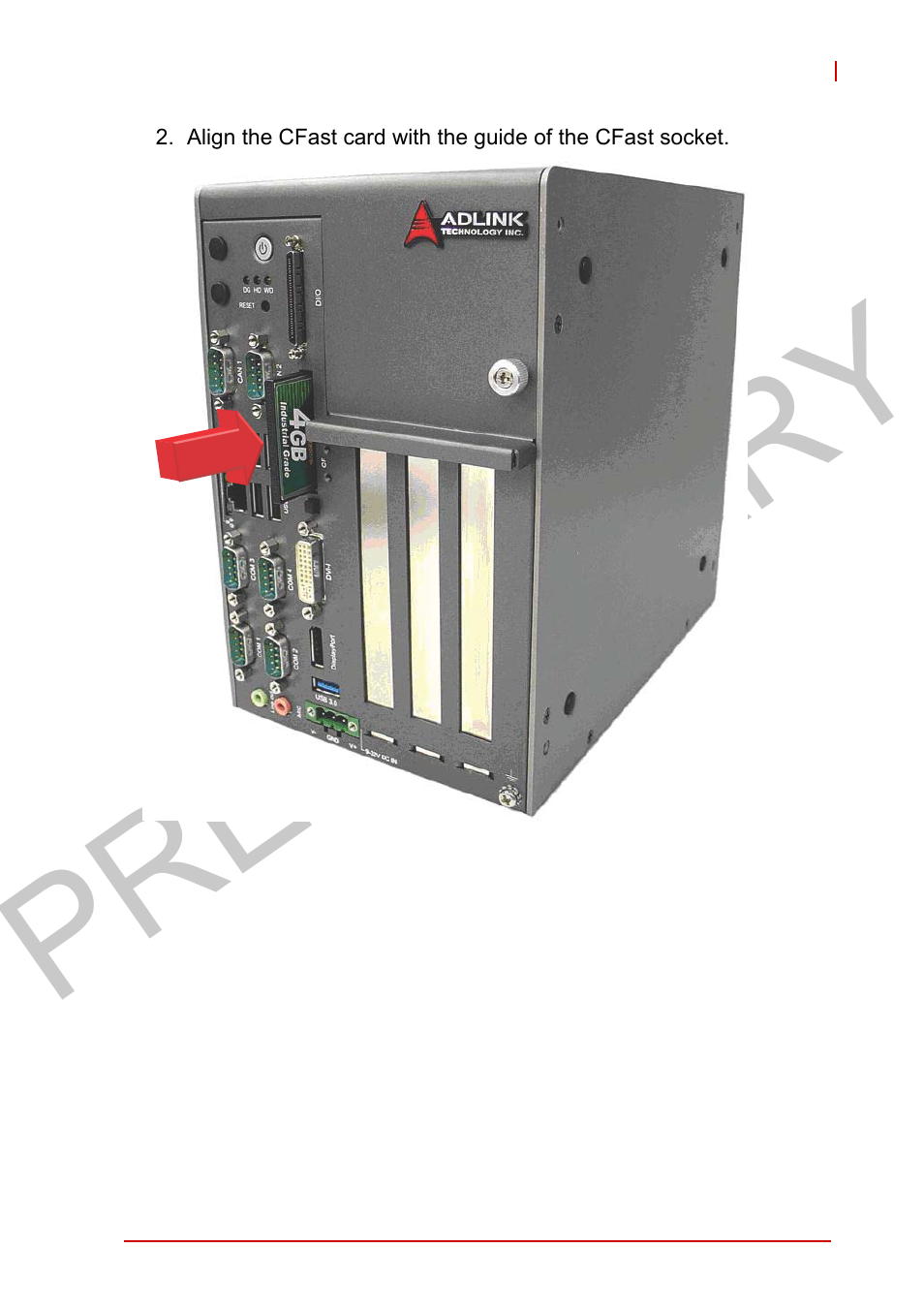Preliminary | ADLINK MXC-2300 User Manual | Page 57 / 76