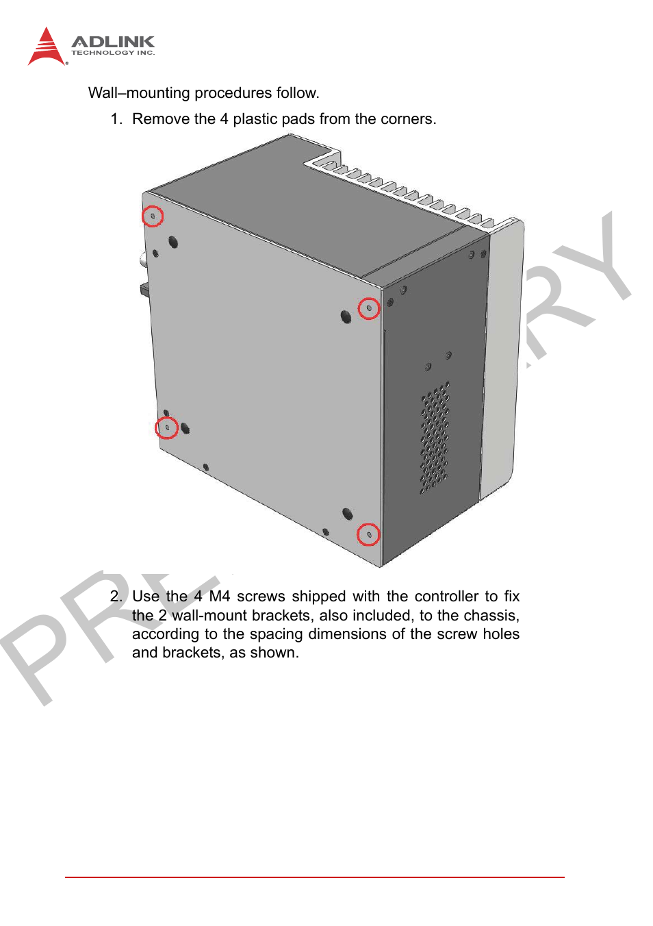 Preliminary | ADLINK MXC-2300 User Manual | Page 60 / 76