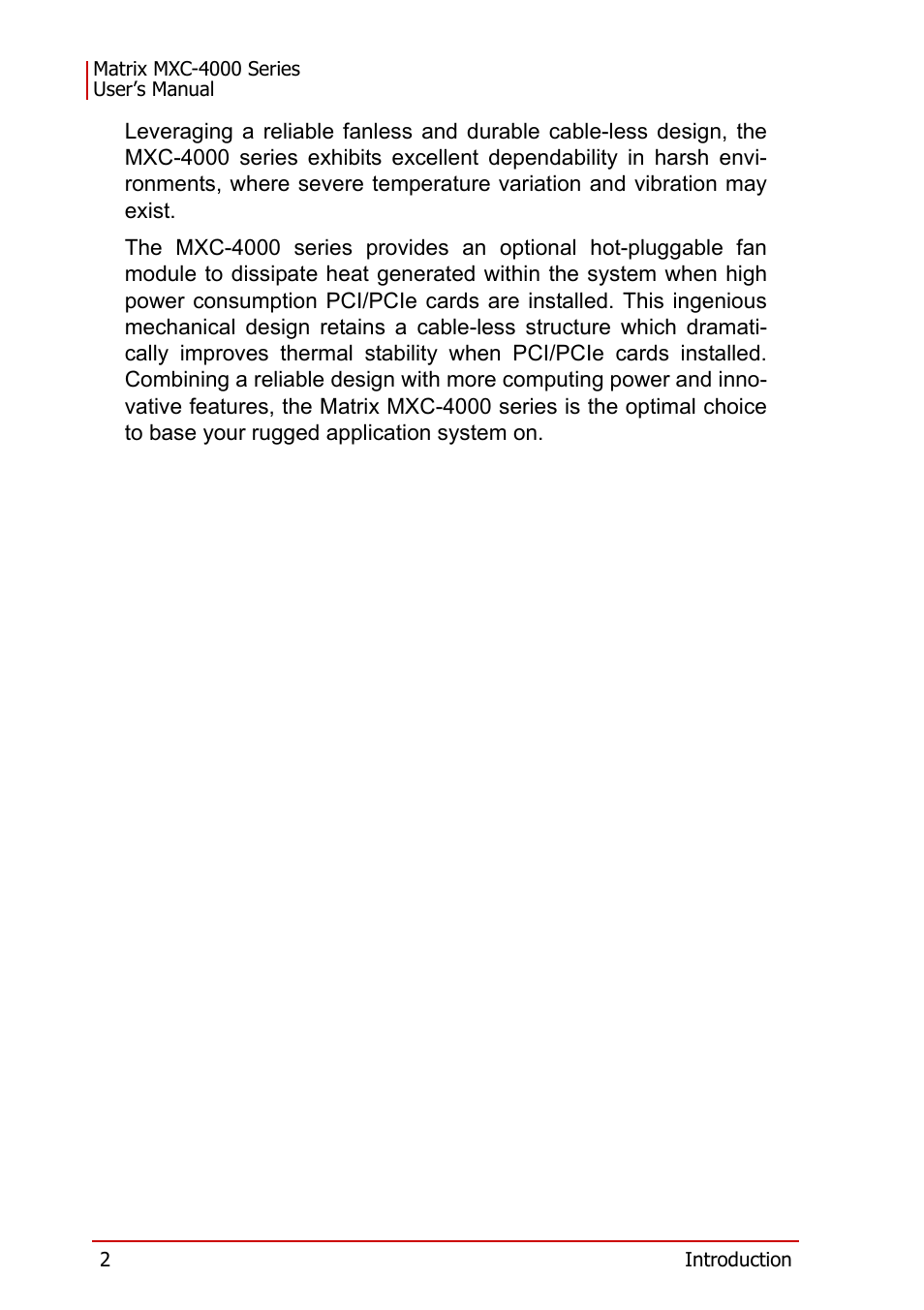 ADLINK MXC-4000 Series User Manual | Page 12 / 80