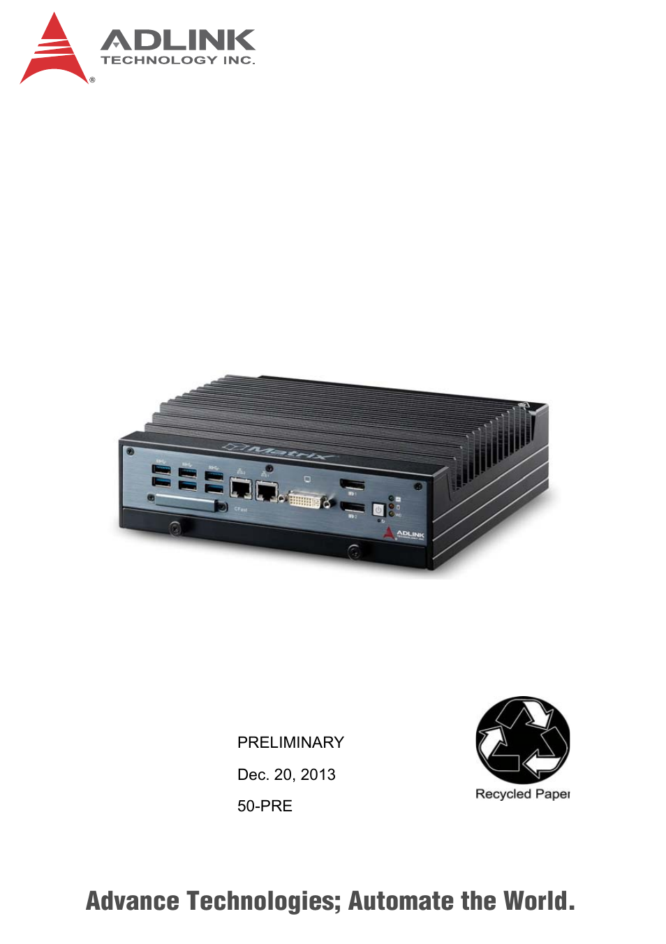 ADLINK MXE-5400 User Manual | 88 pages