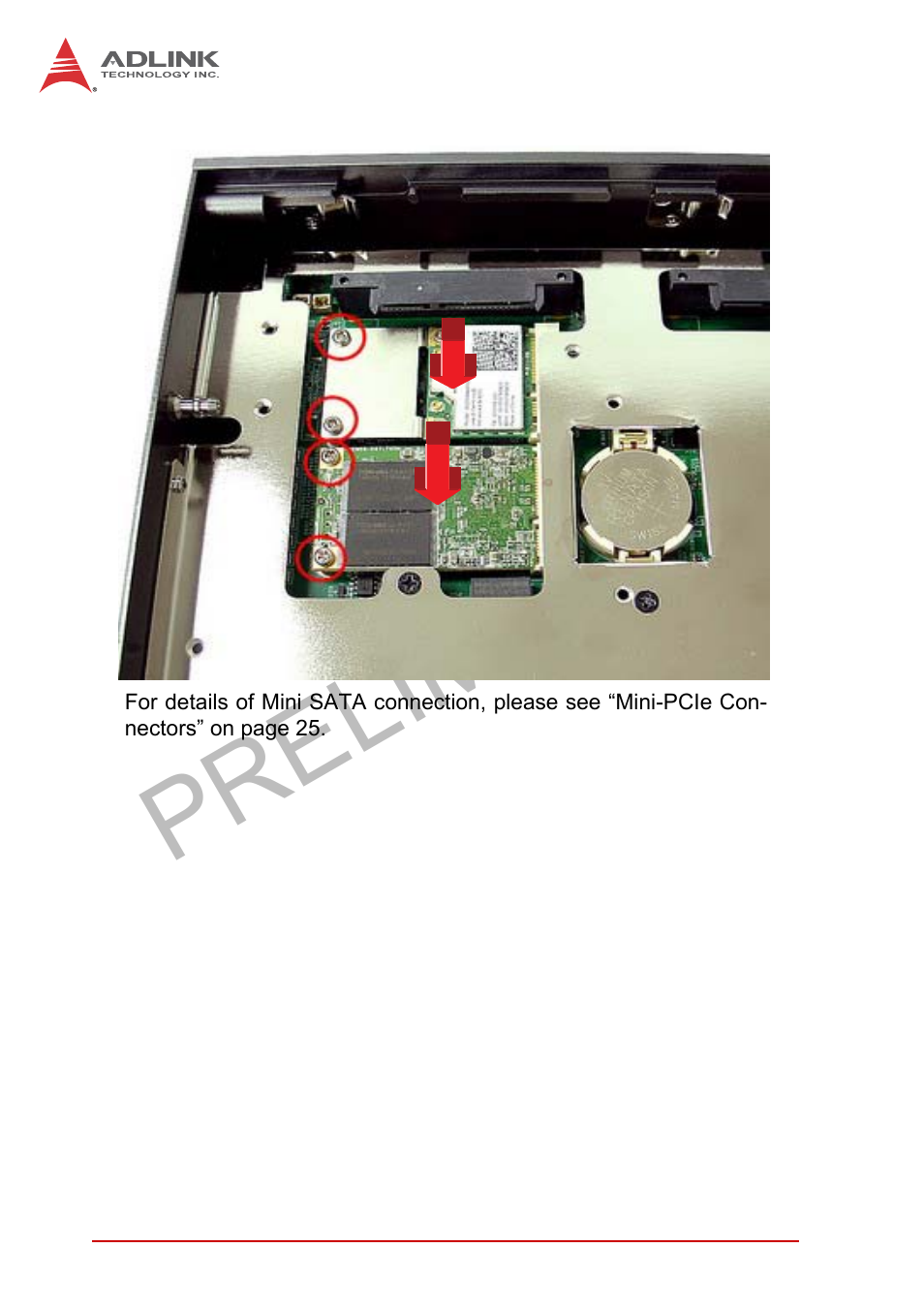 Preliminary | ADLINK MXE-5400 User Manual | Page 44 / 88