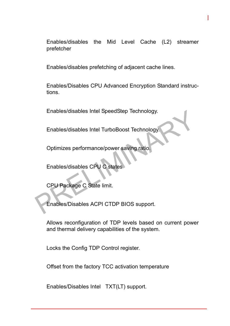Preliminary | ADLINK MXE-5400 User Manual | Page 69 / 88