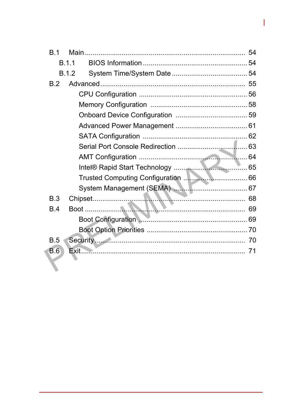 Preliminary | ADLINK MXE-5400 User Manual | Page 7 / 88