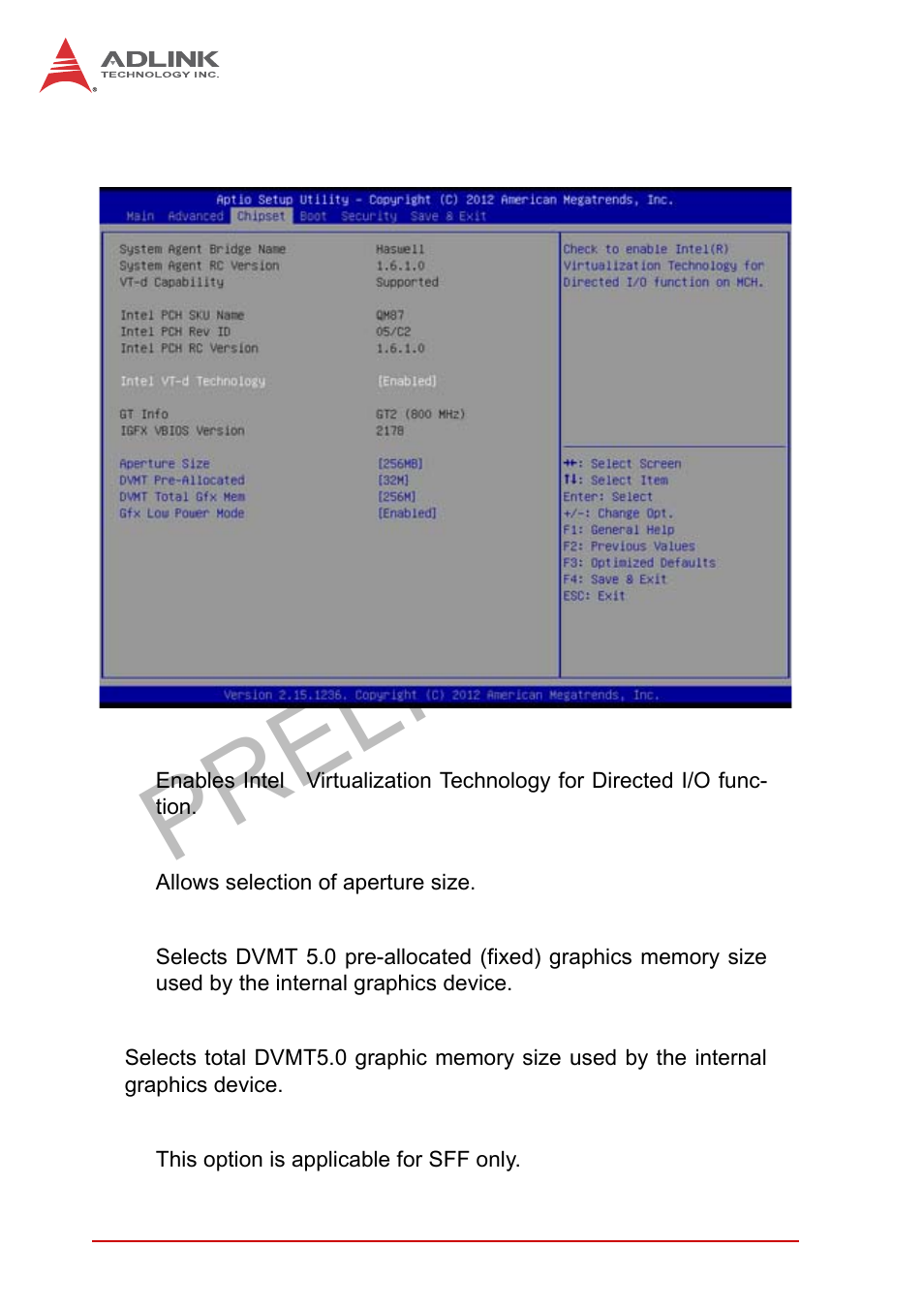 B.3 chipset, Chipset, Preliminary | ADLINK MXE-5400 User Manual | Page 80 / 88