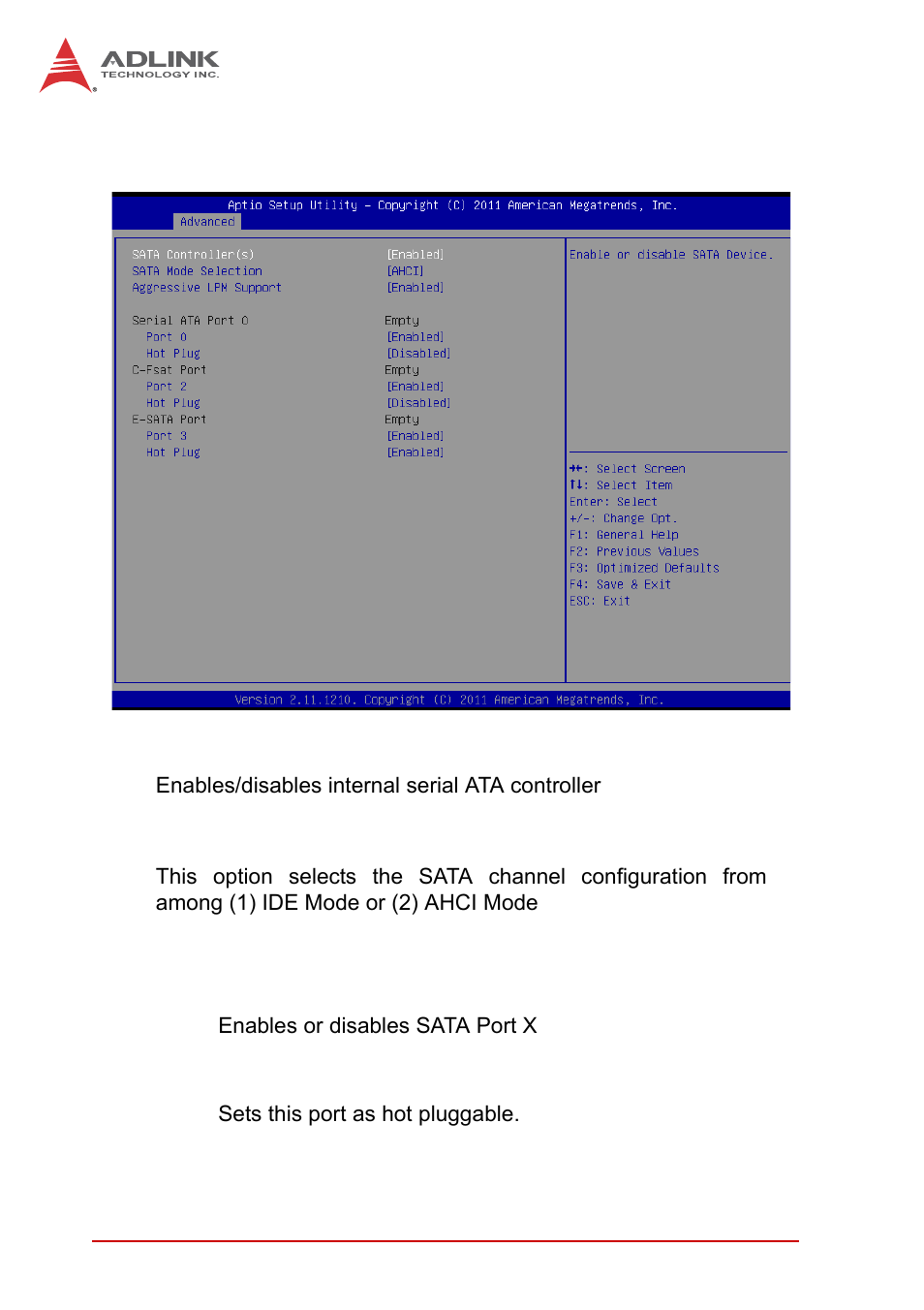 5 sata configuration | ADLINK MXE-5300 Series User Manual | Page 64 / 86