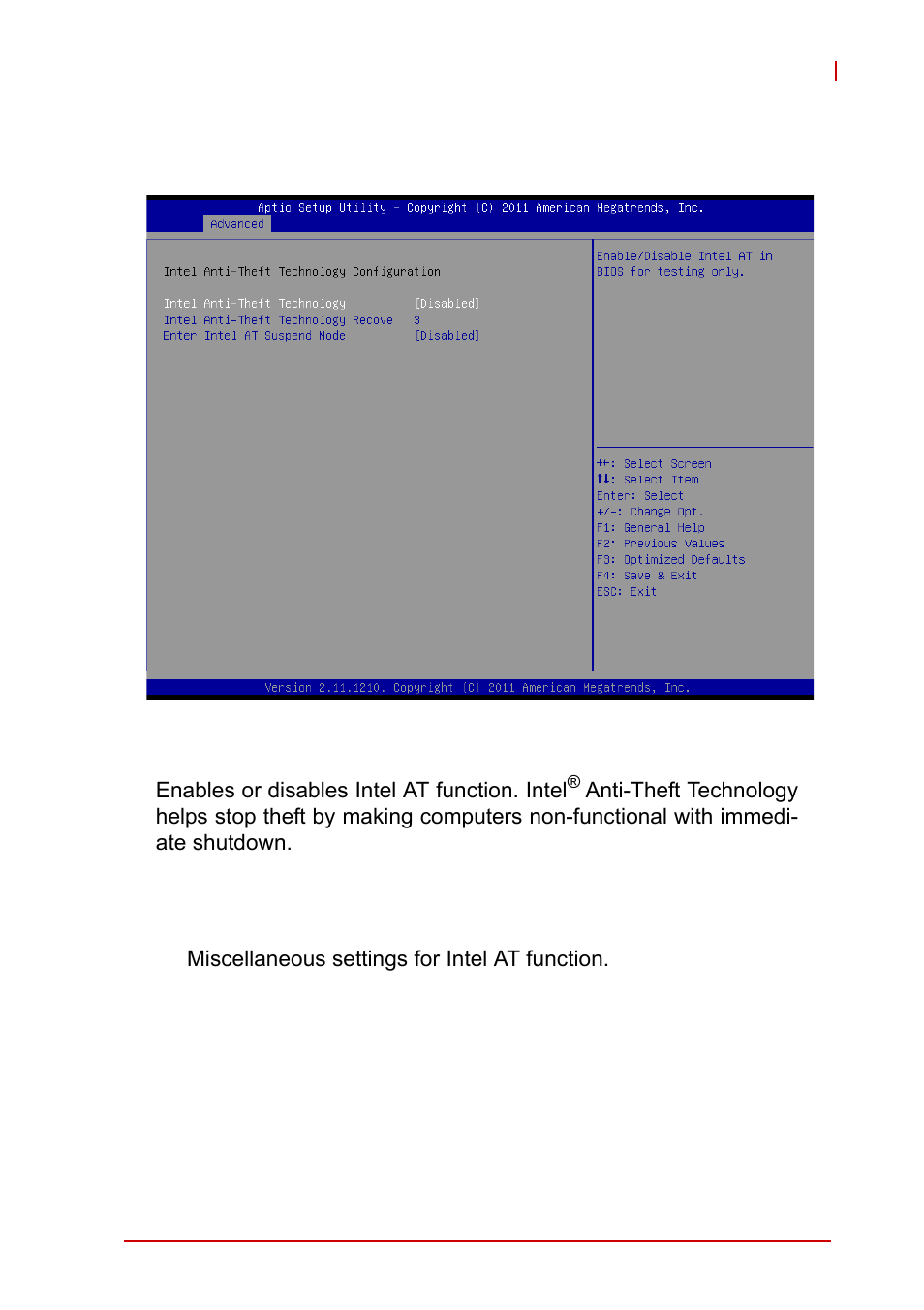 6 intel anti-theft technology configuration, 7 intel anti-theft technology | ADLINK MXE-5300 Series User Manual | Page 65 / 86