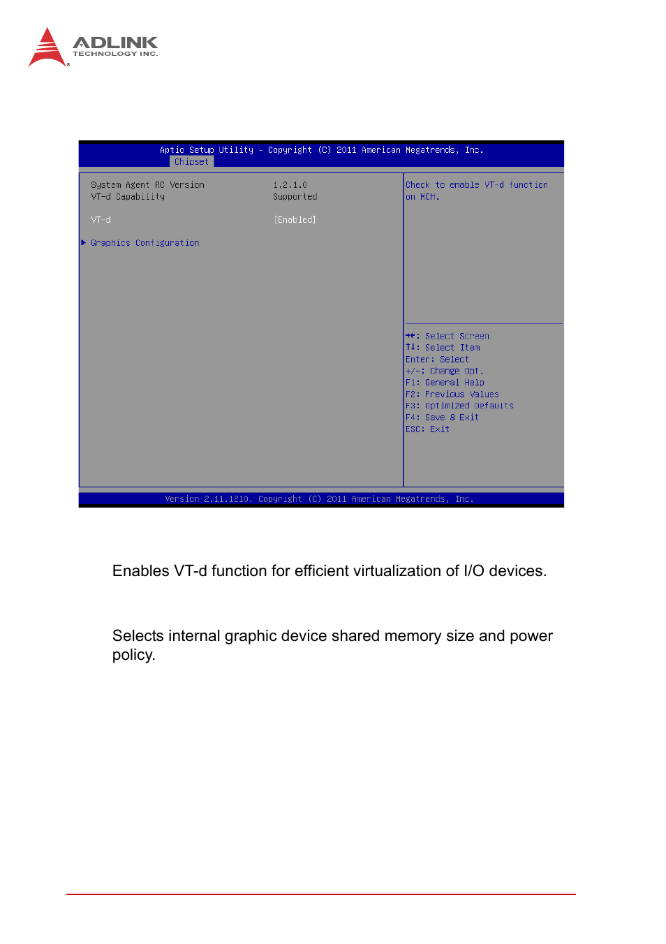 1 system agent (sa) configuration | ADLINK MXE-5300 Series User Manual | Page 72 / 86
