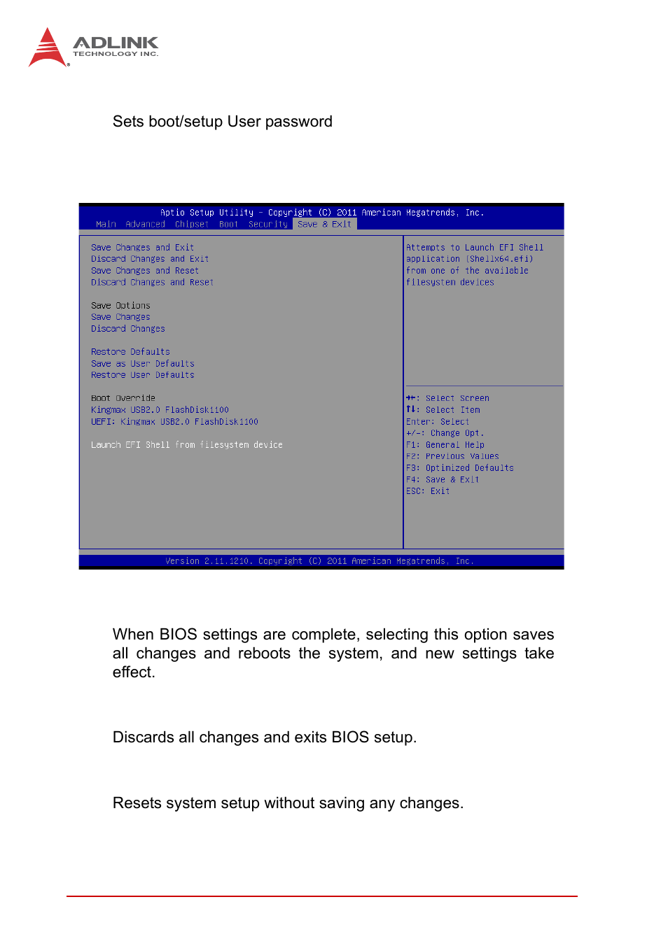 6 exit, Exit | ADLINK MXE-5300 Series User Manual | Page 76 / 86