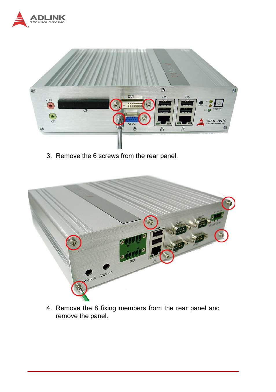 ADLINK MXE-1300 Series User Manual | Page 38 / 80