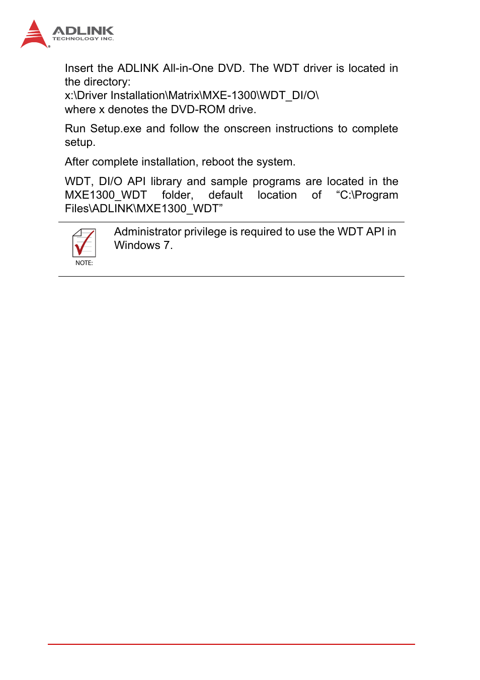 ADLINK MXE-1300 Series User Manual | Page 54 / 80