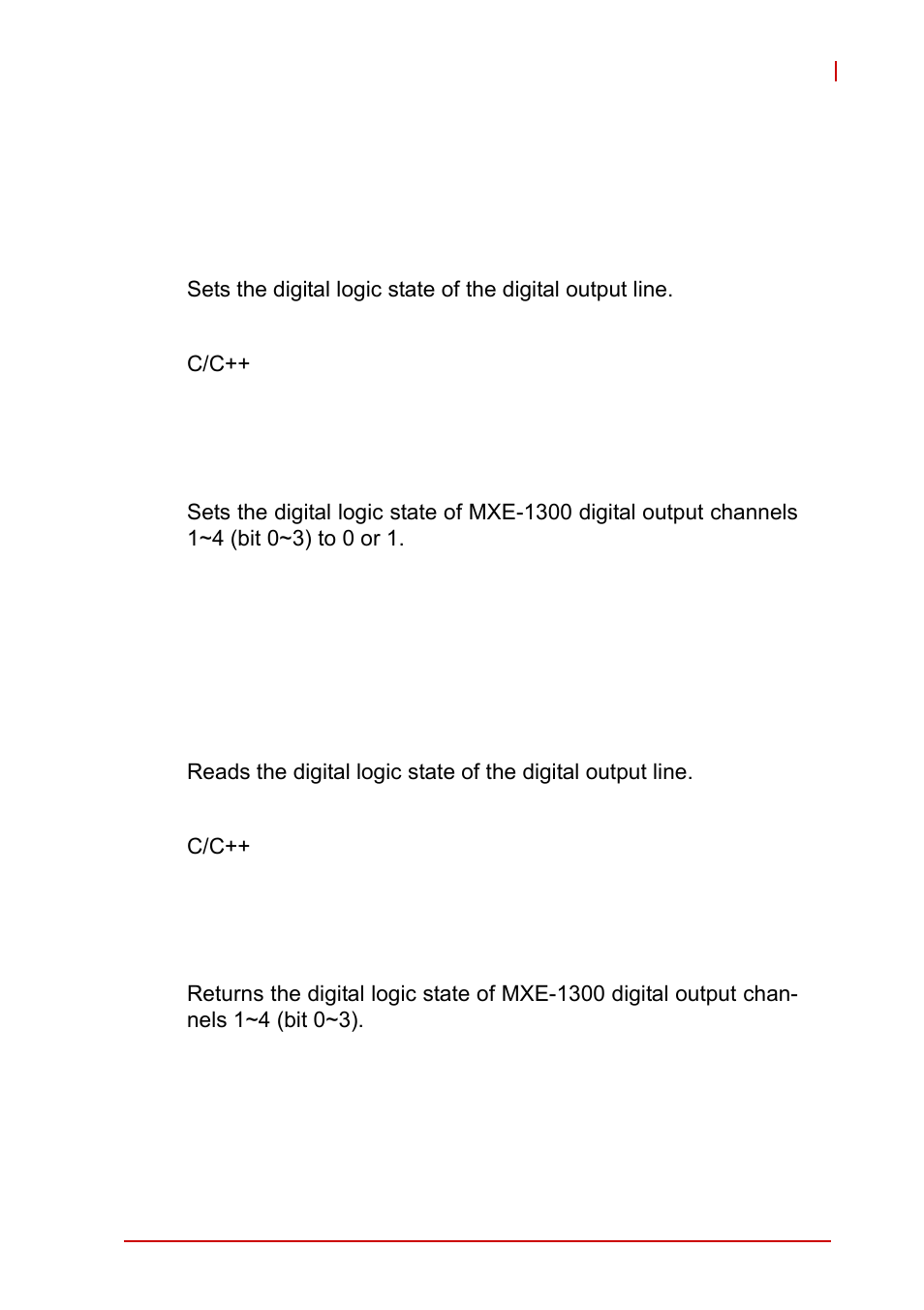 Gpo_write(), Gpo_read(), Gpo_write() gpo_read() | ADLINK MXE-1300 Series User Manual | Page 59 / 80