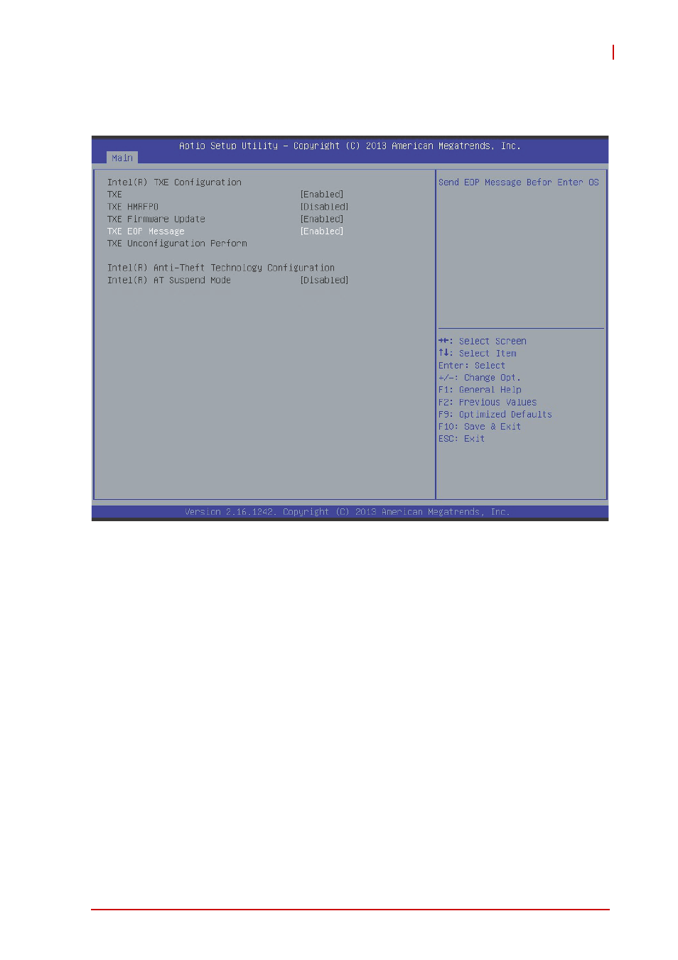 B.2.9 security configuration, Txe hmrfbo, Txe firmware update | Txe eop message, Txe unconfiguration perform, B.2.9, Security configuration | ADLINK MXE-200i User Manual | Page 71 / 82