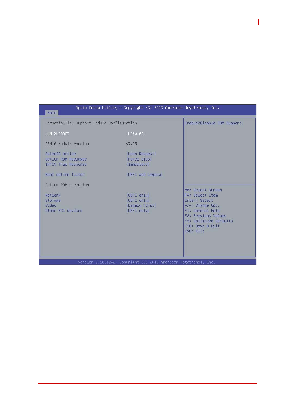 Boot option priorities | ADLINK MXE-200i User Manual | Page 75 / 82
