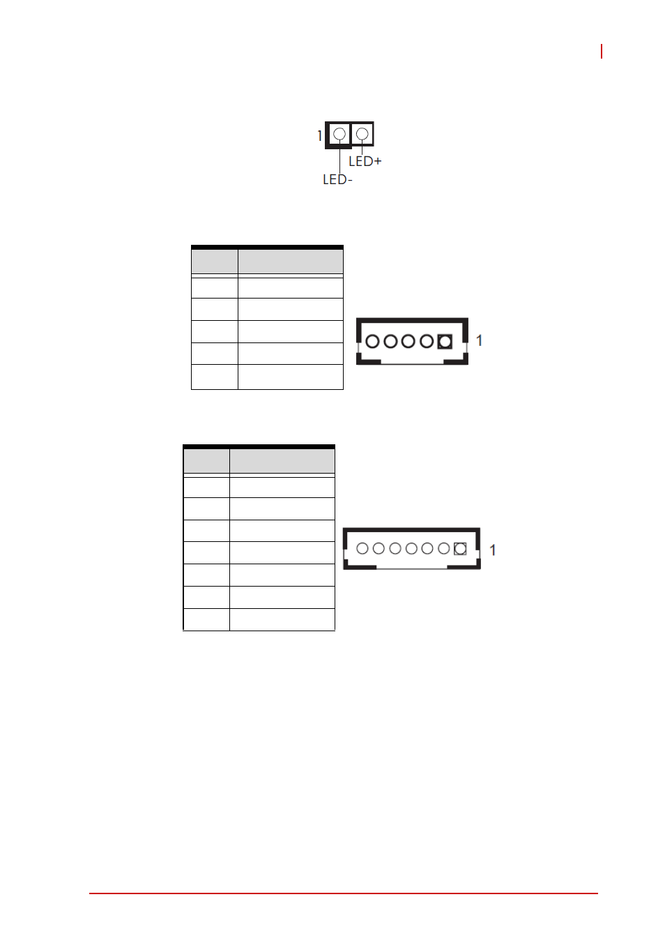 Lan active led headers (lan led1/2), Inverter connectors (inverter1/2), Backlight volume control (blt_vol1) | ADLINK MIX-110 User Manual | Page 47 / 52